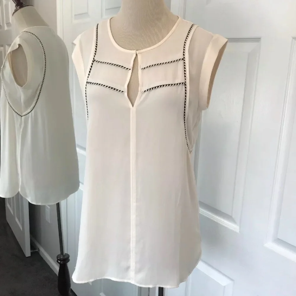 J. Crew Tall Sleeveless Corded Top size 2T tall